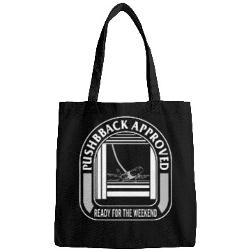 Discover Aviator Pushback Approved Ready For Weekend Airplane ATC Air Bags