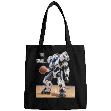 Discover Too Small Basketball Robot PanfurWare LLC Bags