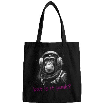 Discover PUNK ASTRONAUT MONKEY SPACE EXPLORATION Bags
