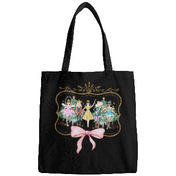 Discover Nutcracker Ballet Sugar Plum Fairy Retro Christmas Bags