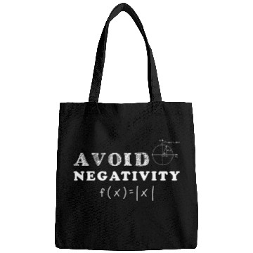 Discover Avoid Negativity Math Teacher Mathematics Mathematician Bags