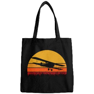Discover Airplane Pilot Flight Attendant Jet Airliner Prop Plane Fly 2 Bags