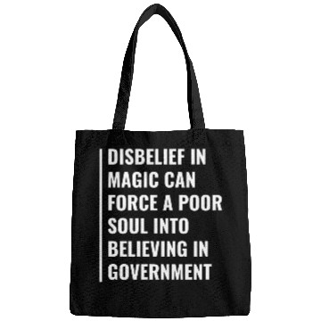 Discover Magic and Government  Deep Magic Quote Bags