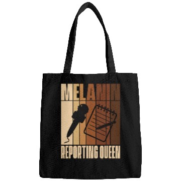 Discover Melanin Reporting Queen African American Journalist 21 Bags
