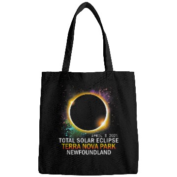 Discover Terra Nova Park Newfoundland Canada Total Solar Eclipse 2024 1 Bags