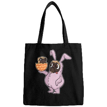 Discover Pug Bunny Dog Parent Bags