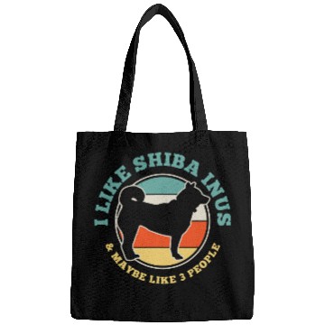 Discover Dog Shiba Inu Funny Gift Bags