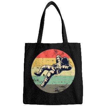 Discover Retro Floating Astronaut Space Bags