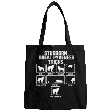 Discover Stubborn Great Pyrenees Tricks Bags
