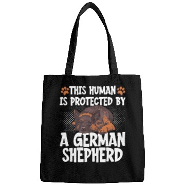 Discover This Human Is Protected By A German Shepherd 2 Bags