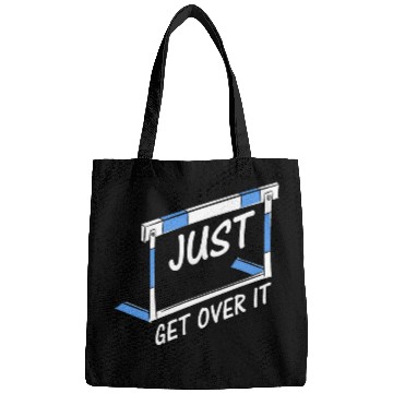Discover Track And Field Hurdler Just Get Over It Bags