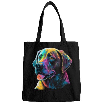 Discover Labrador Lab Dog Lover Splash Graffiti Art Pet 4 7 Bags