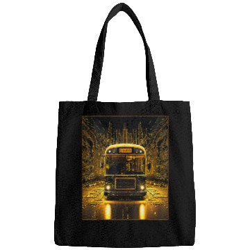 Discover School Bus Driver Art 24 Bags
