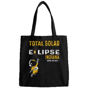 Discover Totale Solar Eclipse indianas April 8th Astronaut Eclipse Bags