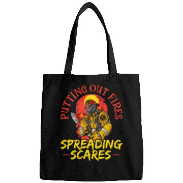 Discover Putting Out Fires Spreading Scares Scary Firefighter Bags