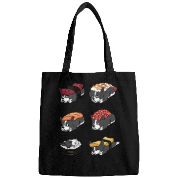 Discover Sushi Border Collie Dog 1 Bags