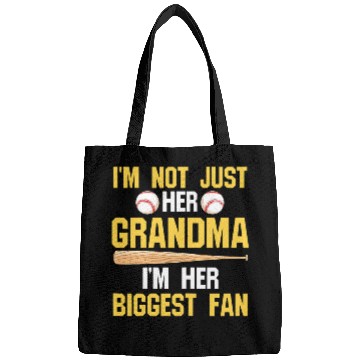 Discover Womens Im not just her grandma Softball Bags