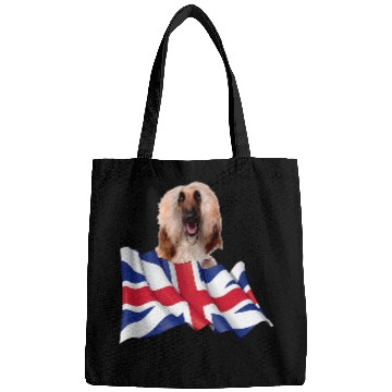 Discover Union Jack Flag Dog Afghan Hound 2 Bags