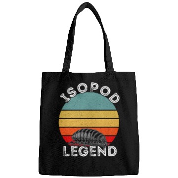 Discover Legend Retro Entomologist Pill Bug Lovers Isopod Bags