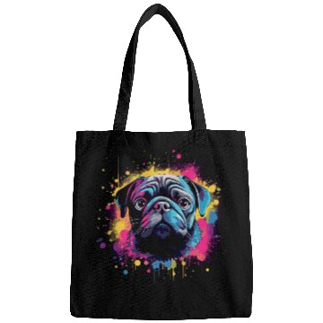 Discover Pug Colorful 7 Bags