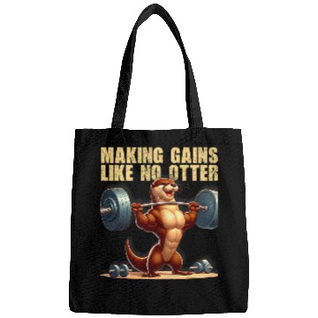 Discover Making Gains Like No Otter Strength Training Gym Bags