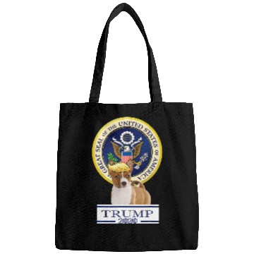 Discover Trump Dog Basenji Bags
