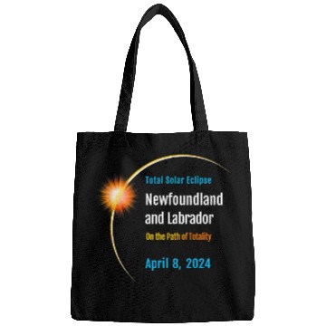 Discover Newfoundland and Labrador NL Total Solar Eclipse 2024 1 Bags
