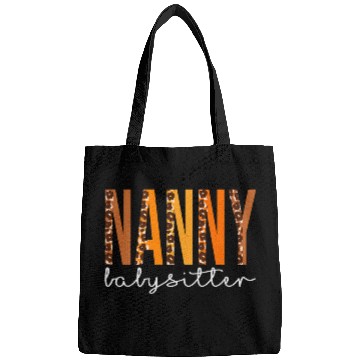 Discover Nanny Babysitter leopard Cute Fall Autumn Thanksgiving Bags
