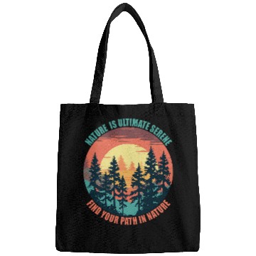 Discover Nature is Ultimate Serene Wilderness Explorer Camper Camp Bags