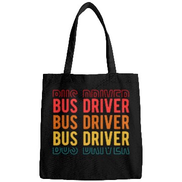 Discover vintages Bus Driver Retro Driving School Bus Driver Bags