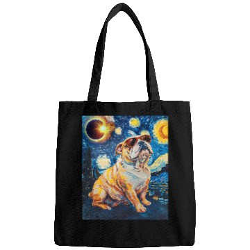 Discover Total Solar Eclipse Bulldog Bags