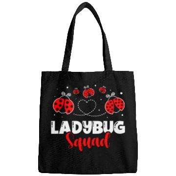 Discover Ladybug Squad Insect Lover Bug Catcher Future Entomologist Bags