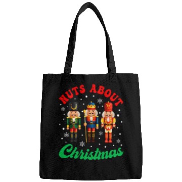 Discover Nuts About Christmas Nutcracker Squad Ballet Dance Christmas Bags