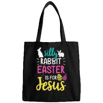 Discover silly rabbit easter is jesus christian Bags