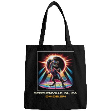 Discover TRexs Total Solar Eclipse Stephenville Newfoundland Canada Bags
