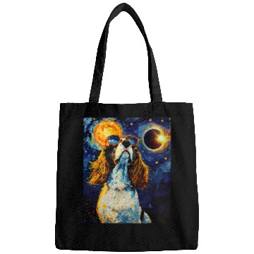 Discover Total Solar Eclipse English Springer Spaniel Dog 5 Bags