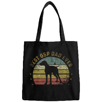 Discover mens bests gsp dad ever german shorthaired pointer lover Bags