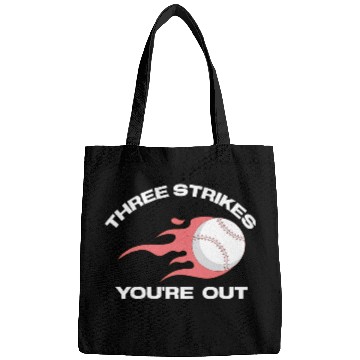 Discover Three Strikes Youre Out Baseball Softball Team Pitcher Bags