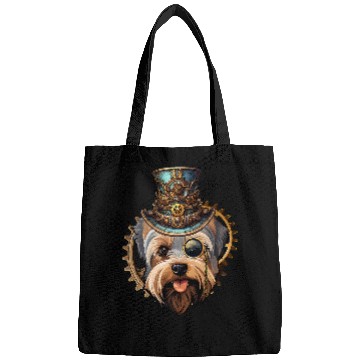 Discover Victorian Steampunk Yorkshire Terrier Bags