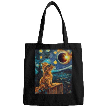 Discover Total Solar Eclipse Norfolk Terrier Dog 5 Bags