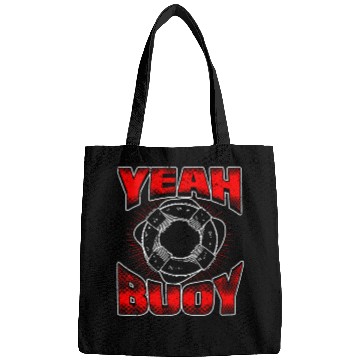 Discover Yeah Buoy Lifeguard Swimmer Beach Fan Bags