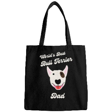 Discover Worlds bests Bull Terrier Dad Dog Owner Bags