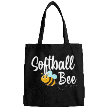 Discover Softball Bee Sport Funny Bumblebee Bags
