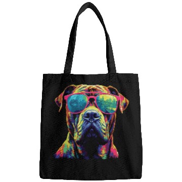 Discover Presa Canario With Sunglasses Cane Corso Bags