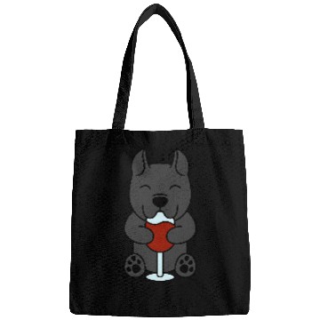 Discover Wines Lover Cane Corso Dog Bags