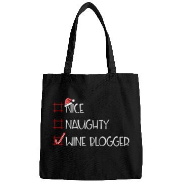 Discover Nice Naughty Wines Blogger Christmas List Bags