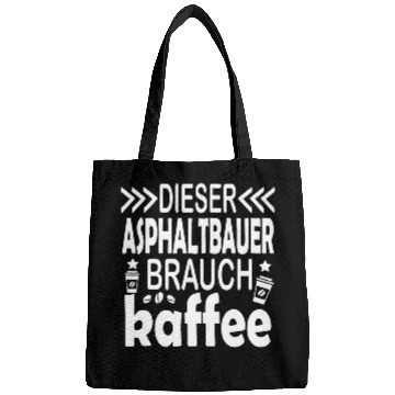 Discover This asphalt farmer needs coffee 2asphalt farmer Bags