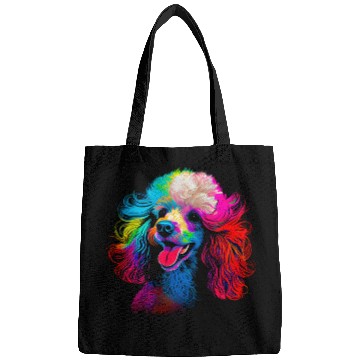 Discover Rainbow Poodle Designer Bags
