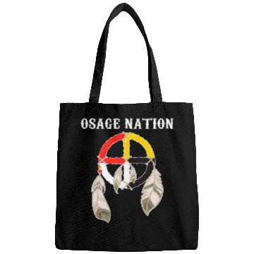 Discover Osage Nation Native American Indian medicines Wheel Bags