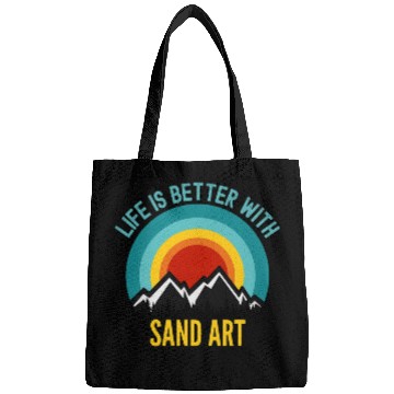 Discover Life is Better With Sand Art Hobbyist Gift Bags